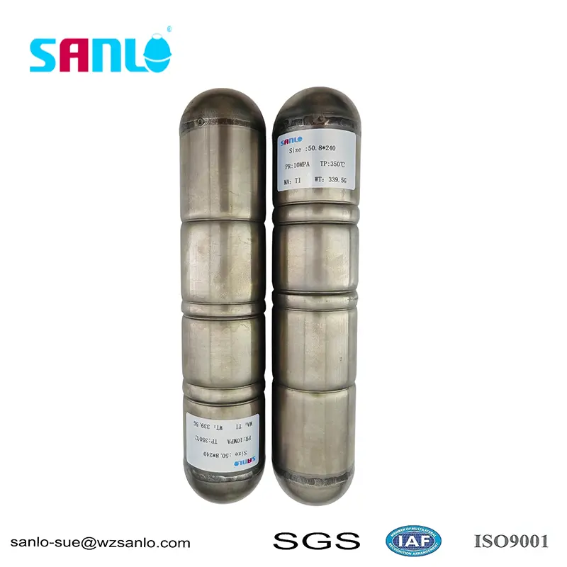 50*240 고압 저항 티타늄 플로팅 볼