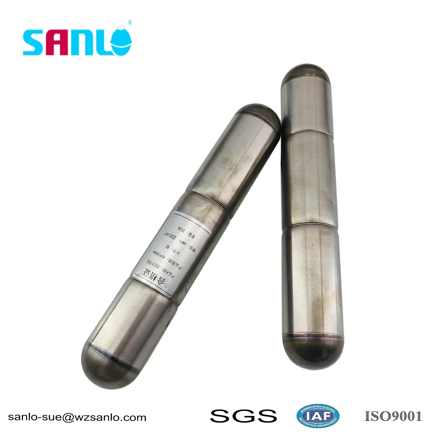 금속 티타늄 플로팅 볼 45*260